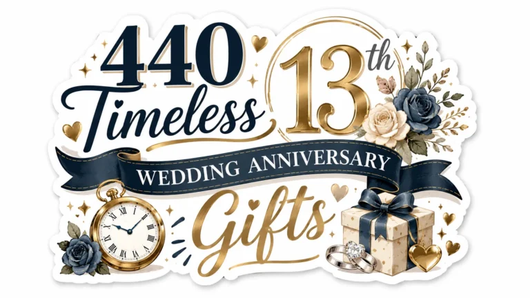 13th Wedding Anniversary Gifts