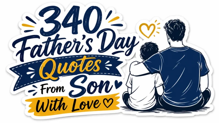 Father's Day Quotes From Son With Love
