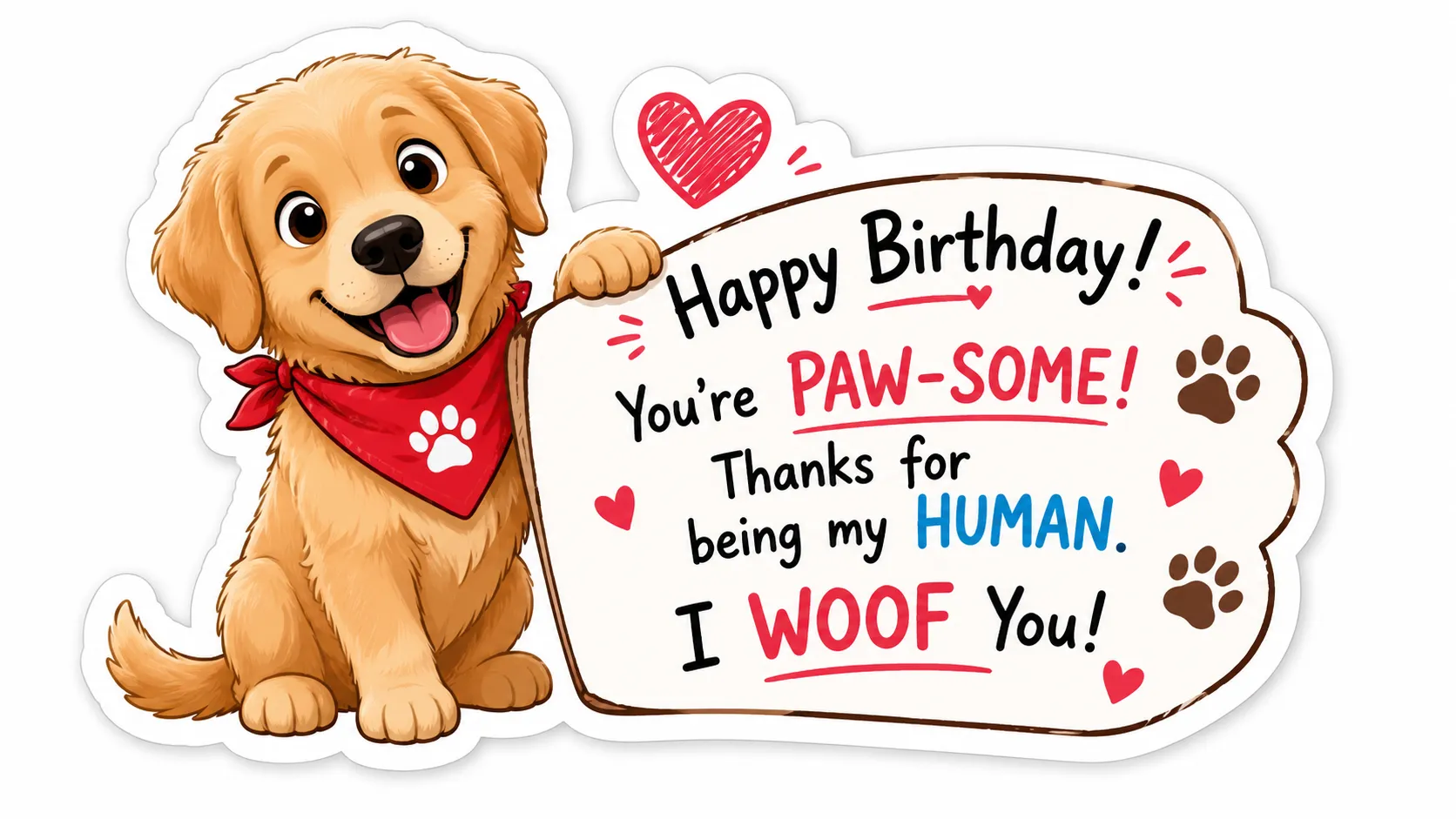 Adorable Birthday Messages From Your Dog