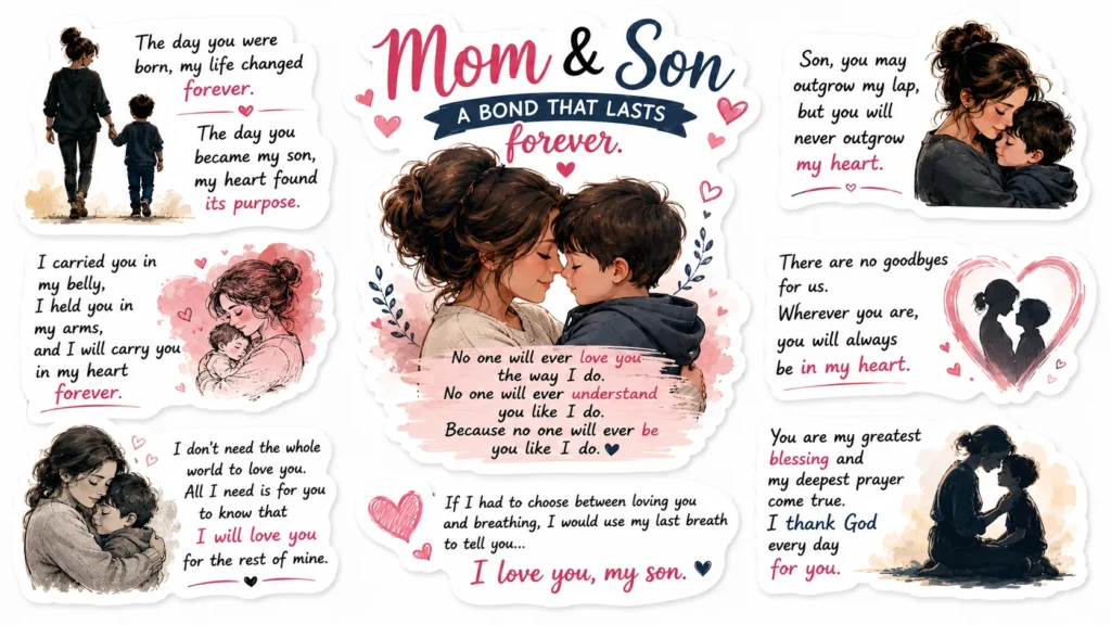 Mom and Son Quotes That Make You Cry