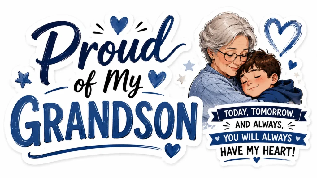 Proud of My Grandson Quotes