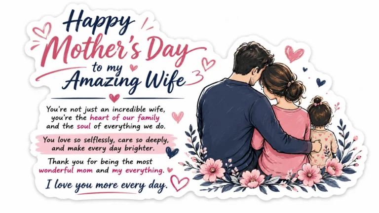 Romantic Mother’s Day Quotes for Your Amazing Wife