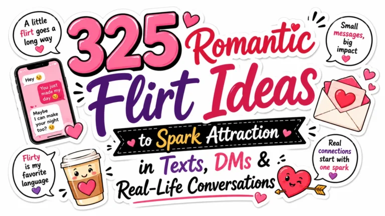 Romantic Quick Flirt Ideas for Modern Dating