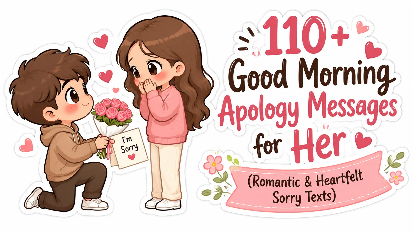 110+ Good Morning Apology Messages for Her