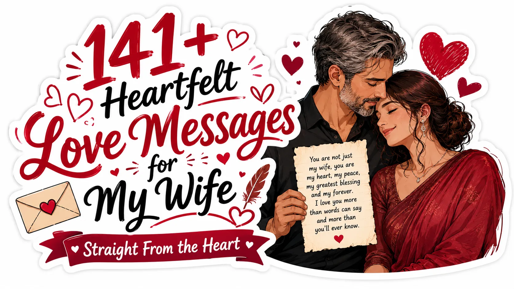 141+ Heartfelt Love Messages for My Wife Straight From the Heart
