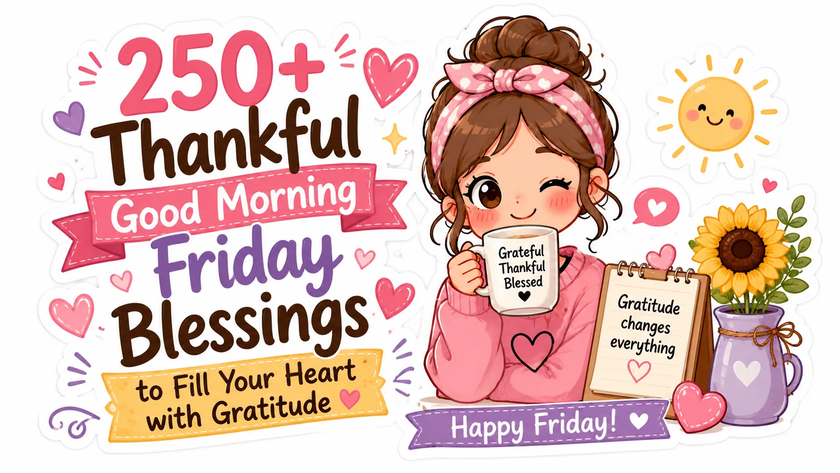 250+ Thankful Good Morning Friday Blessings to Fill Your Heart with Gratitude
