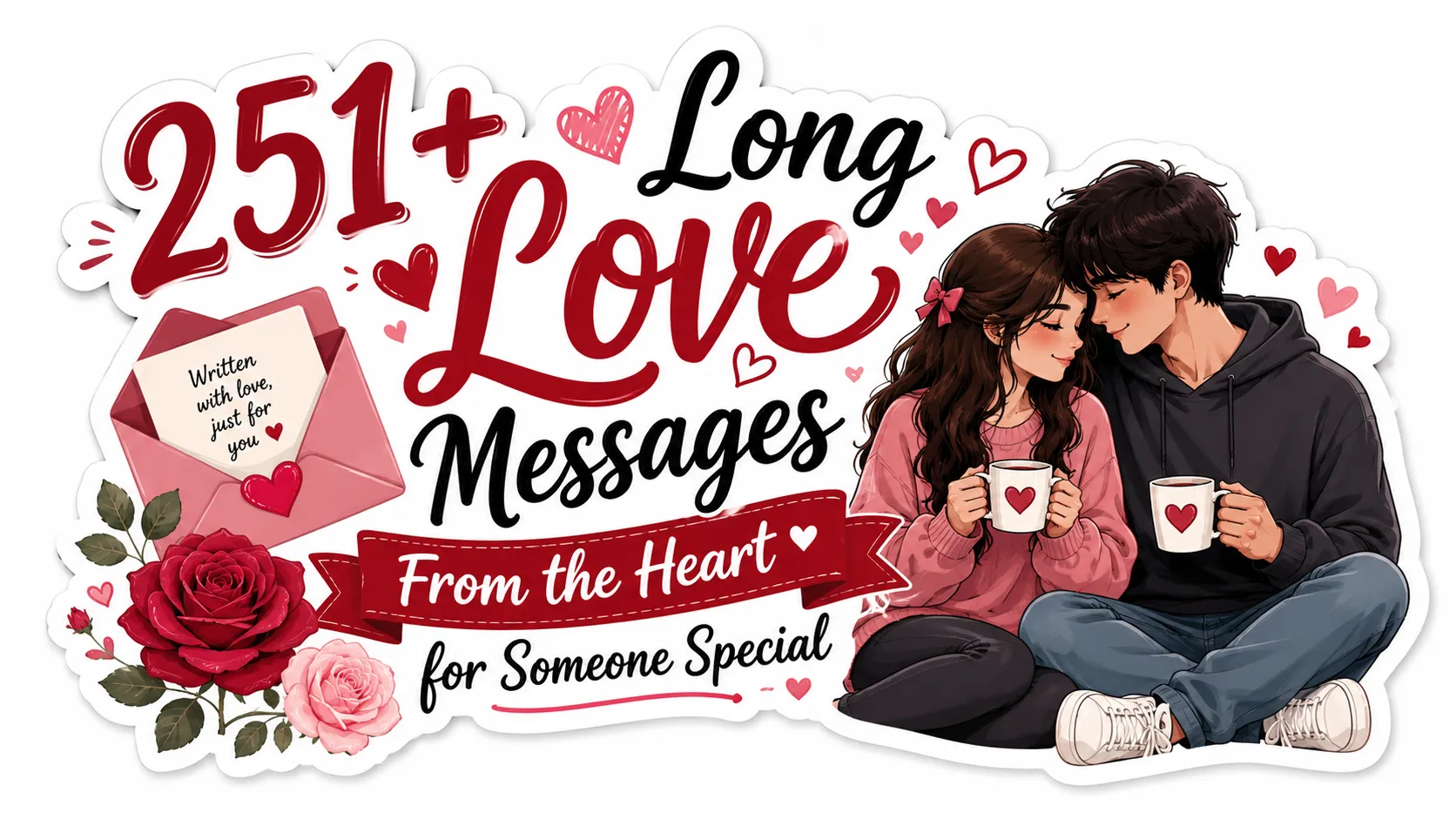 251+ Long Love Messages From the Heart for Someone Special