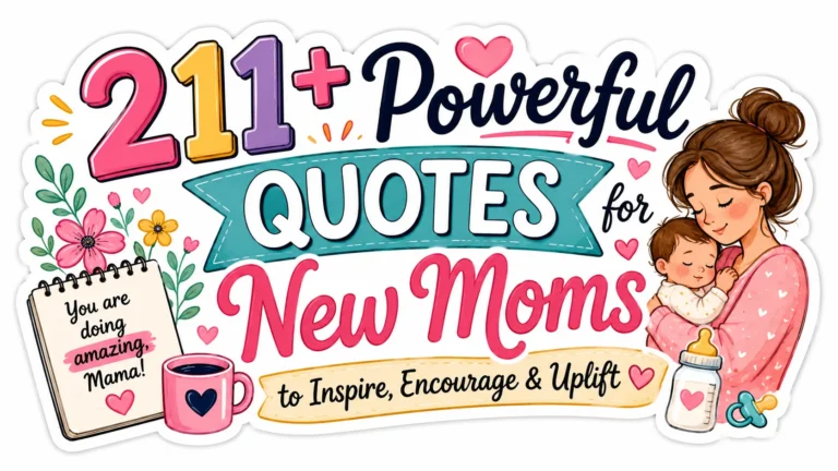 211+ Powerful Quotes for New Moms to Inspire, Encourage & Uplift