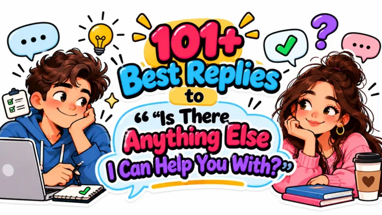 101+ Best Replies to Is There Anything Else I Can Help You With