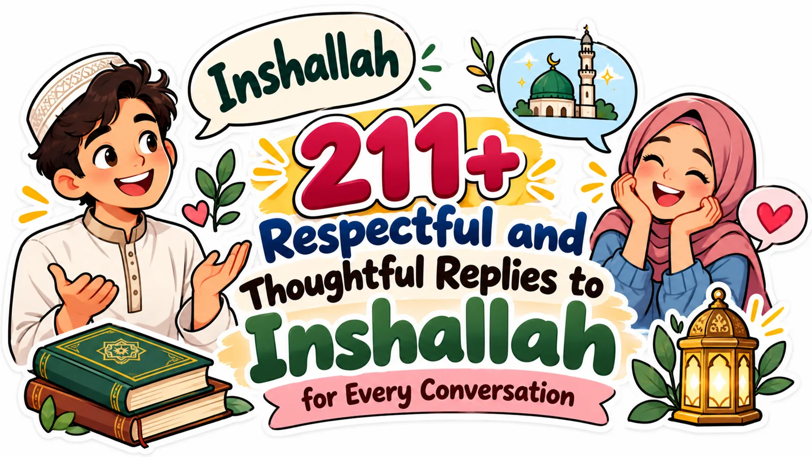 211+ Respectful and Thoughtful Replies to Inshallah for Every Conversation